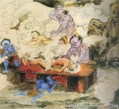 [转载]传说中阴森恐怖的十八层地狱(图)