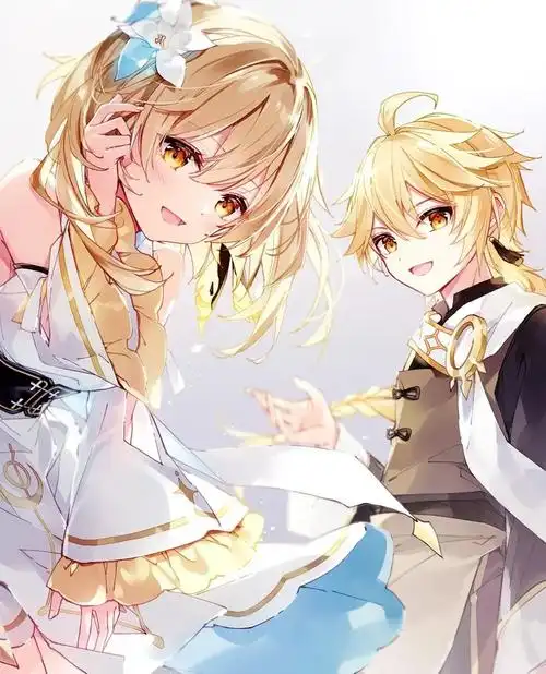 原神 空 荧 侵删