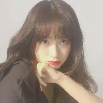 最新好看的贴吧头像个性韩范女生 我哭的多狼狈不如她皱次眉