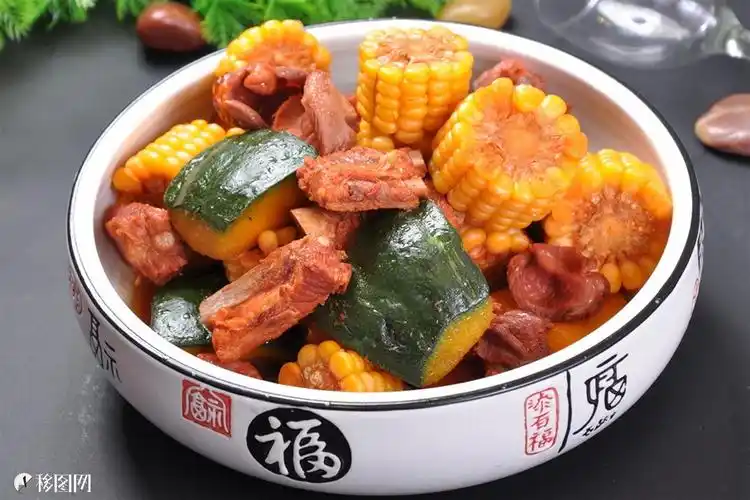排骨炖玉米_中国菜图片_中餐素材_粤菜-荤菜_菜品食谱_餐饮美食_移