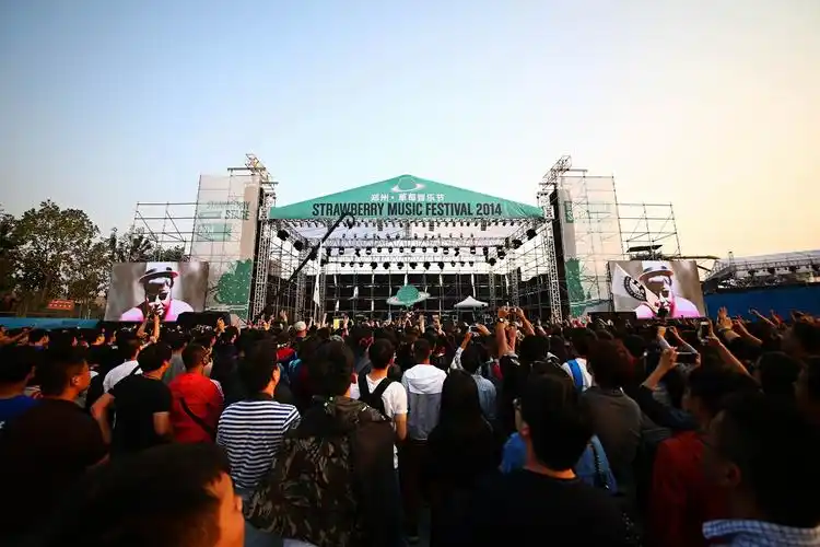 草莓音乐节14年郑州现场