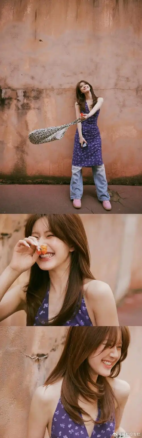 赵露思##赵露思巴黎街头plog##赵露思的化妆师是自己