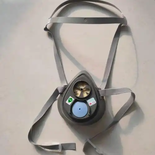3m3200自吸过滤式防毒面具可更换式半面罩有呼吸阀 面罩