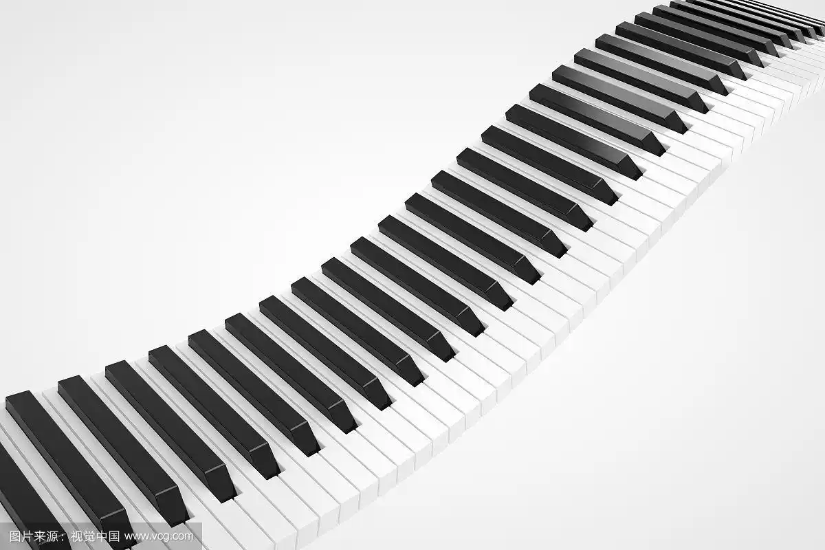 钢琴琴键