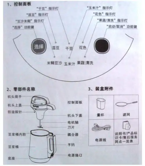 苏泊尔(supor)全钢易洁系列dj13b-w54qg豆浆机
