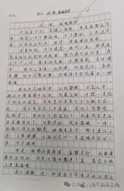 中考作文备考,文化类素材的作文一定能得高分吗?