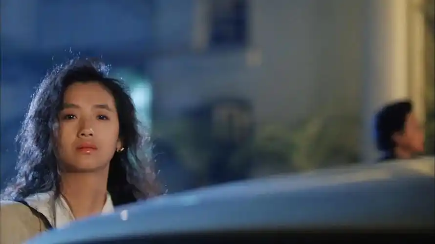 1990天若有情之追梦人乖乖女就这么穿赛博朋克的香港夜景吴倩莲