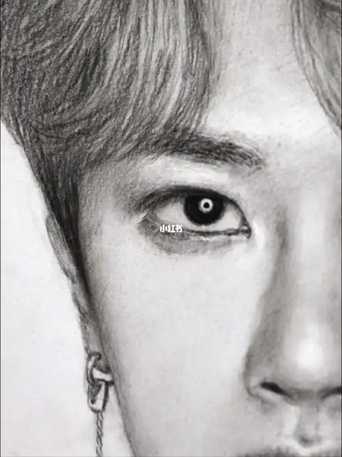 王一博 #零基础素描  #素描  #素描教学  #手绘 #素描头像 #明星邢耨