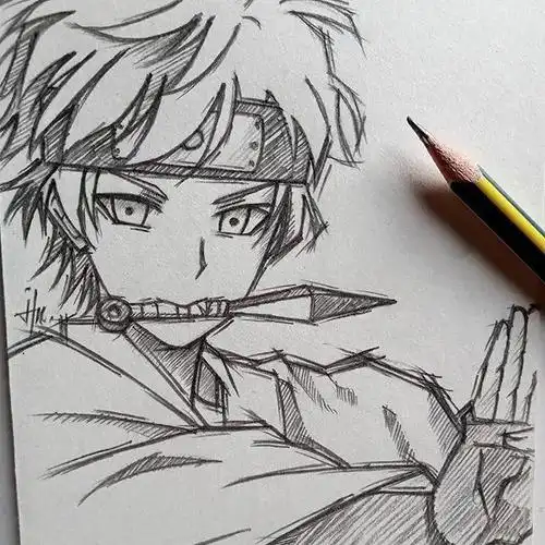 「cg原画插画教程」零基础学素描动漫人物素描教程