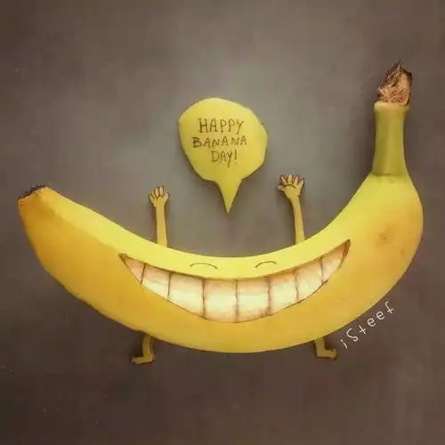 【创意】你,说你呢!放开那根香蕉!