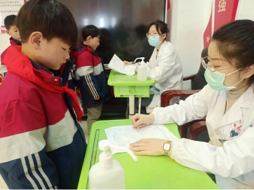 亳州市第十小学开展学生健康体检活动