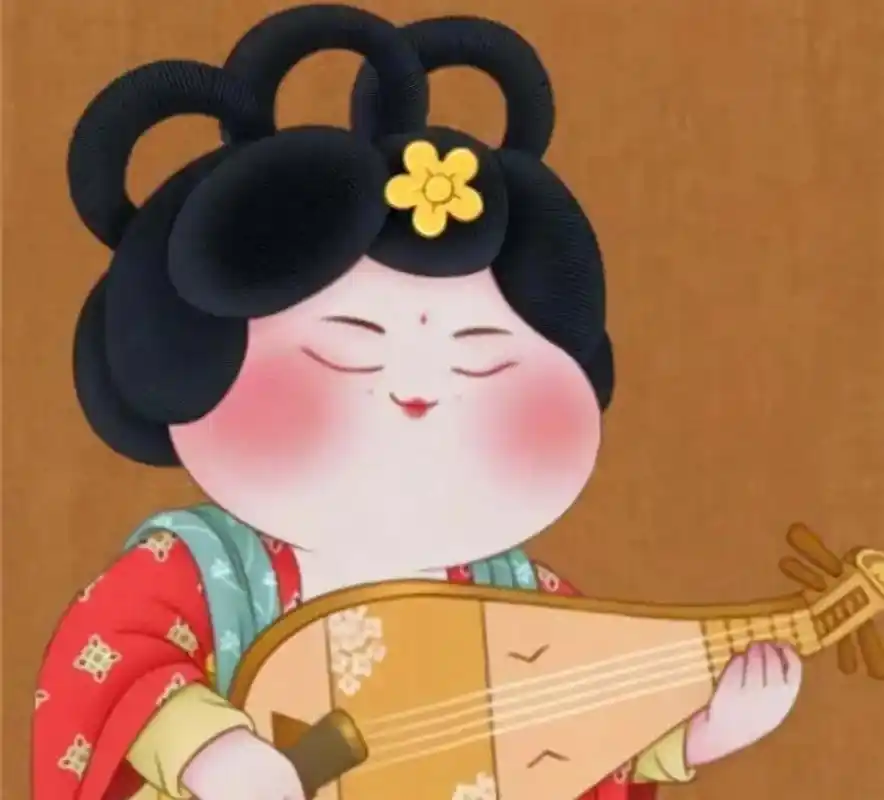 图文来了  胖胖胖,就是旺旺旺. 杨贵妃胖不胖,唐朝旺不旺 - 抖音