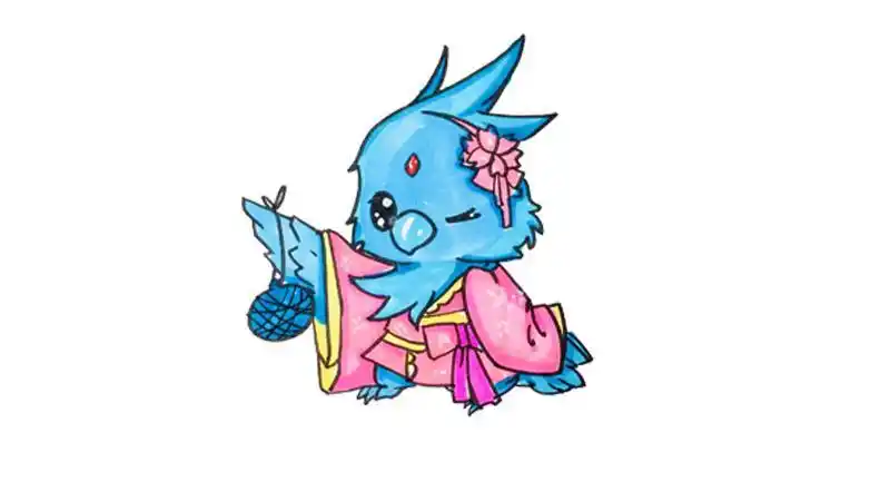 神奇宝贝凤凰怎么画简笔画