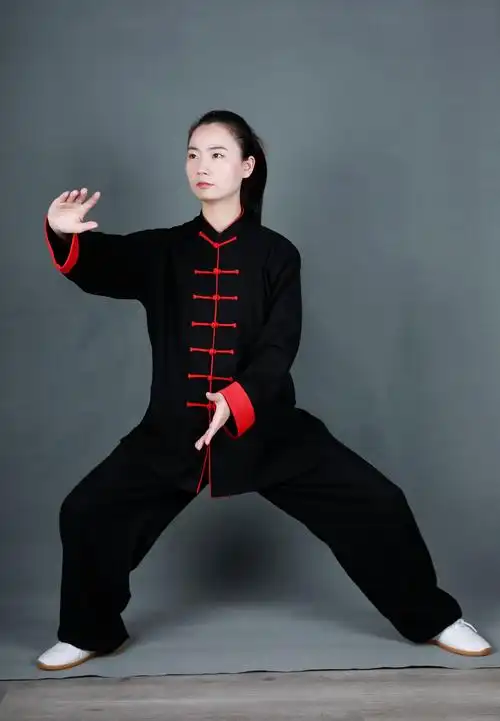 【单件上衣】男女秋冬季加厚练功服天丝麻附婴儿绒太极拳服装武术表演