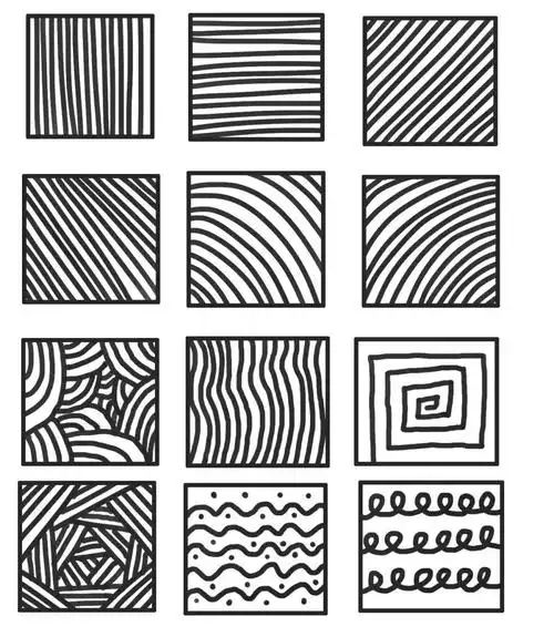 第一次练控笔线条好难控制救救我