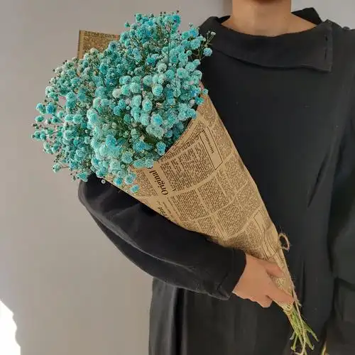 干礼物满天星拍照花朋友生日花束业男友闺蜜送毕女友包装