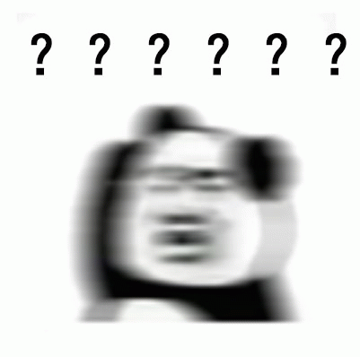 熊猫头挠头问号表情包挠头问号熊猫表情