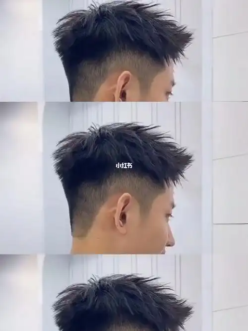 男孩子一定要尝试的发型摩根前刺