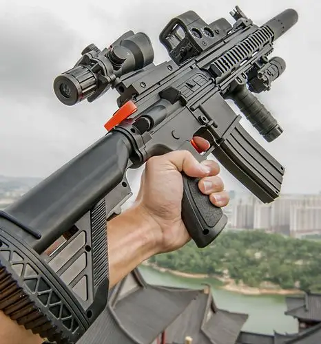 乐辉m416手自一体m4绝地吃鸡求生玩具水弹儿童玩具装备男孩狙击 手自