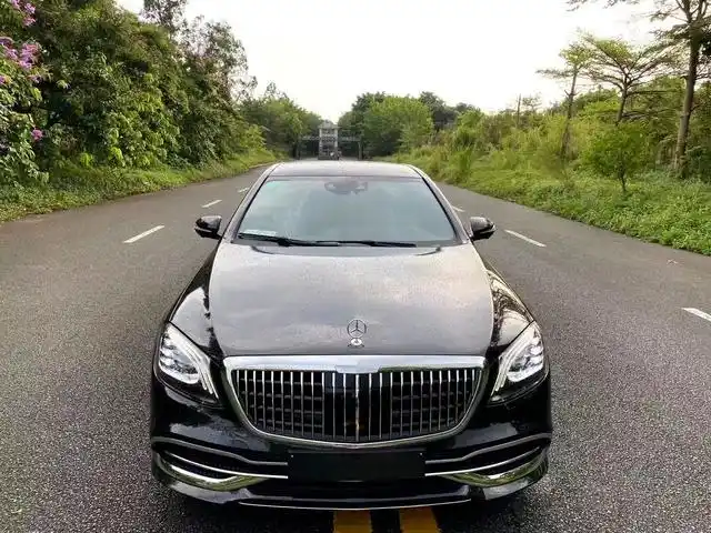 实拍20款迈巴赫s500l售价52万外观奢华大气成功人士的标配