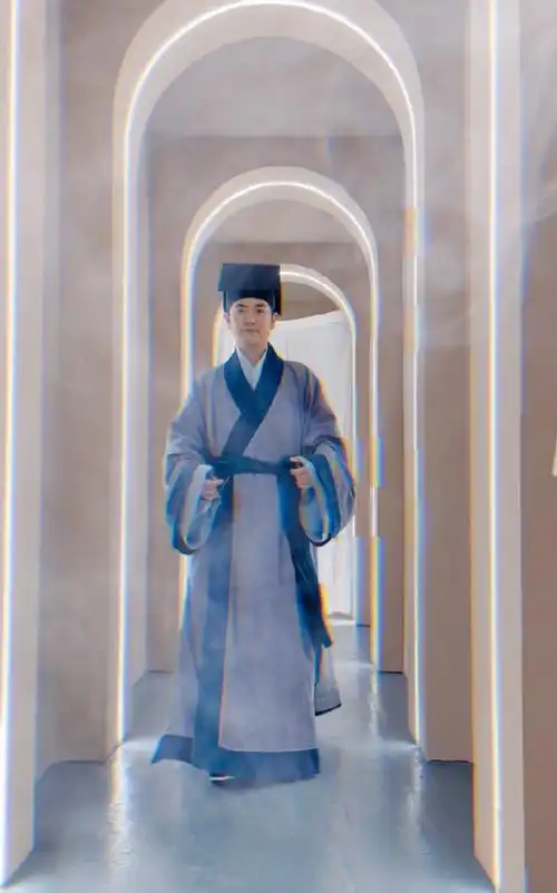 张晓龙古装复现徐霞客##话说山海全员古风变装