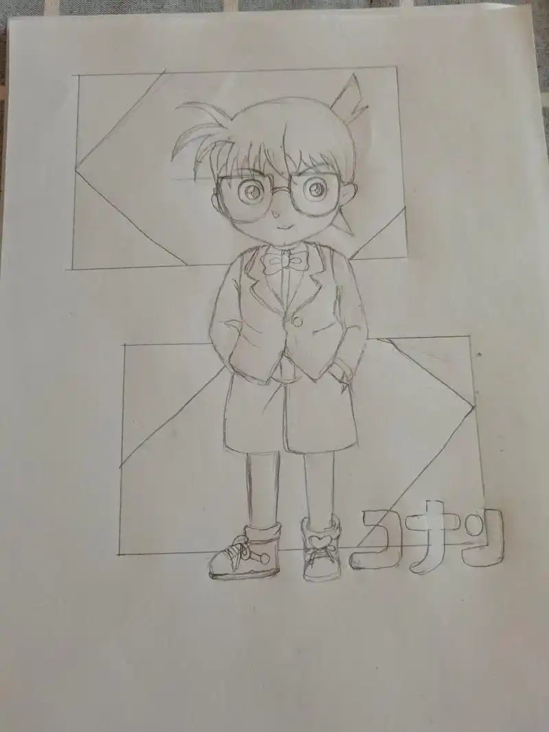 柯南卡通画 儿童画