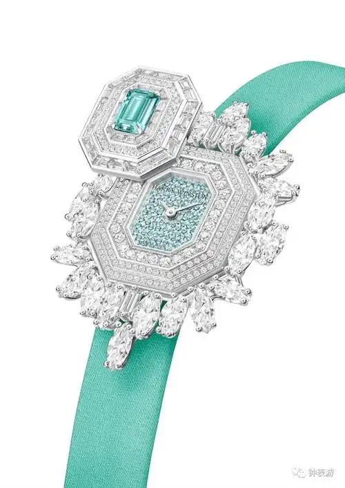 海瑞温斯顿ultimate emerald signature高级珠宝腕表▲海瑞温斯