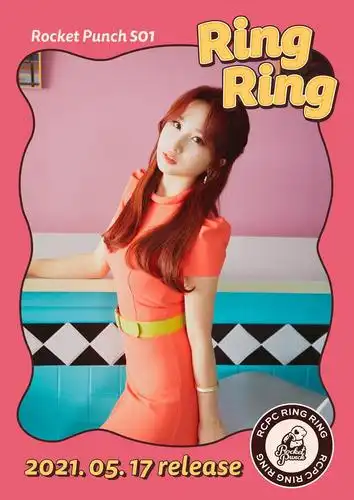 rocket punch火箭拳5.17复古风单曲ring ring回归预告合集(专.