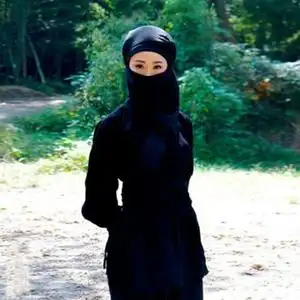 100人付款淘宝影视古装古代黑衣人古装蒙面刺客古装棉麻夜行衣男女款