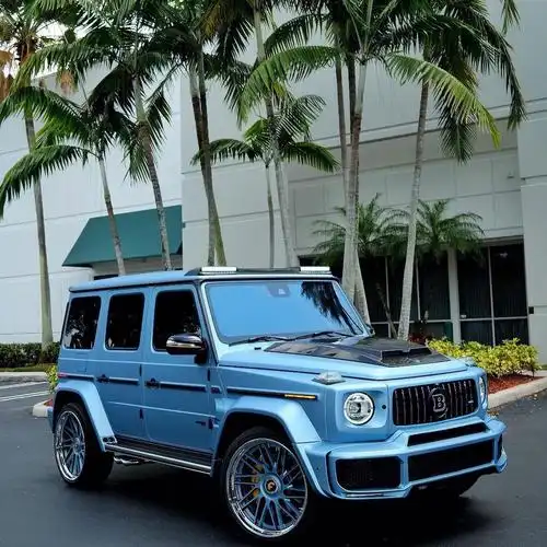 奔驰g500改巴博斯套件g800