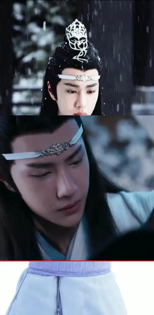 肖战王一博#蓝二公子为了魏婴哭的好伤心?