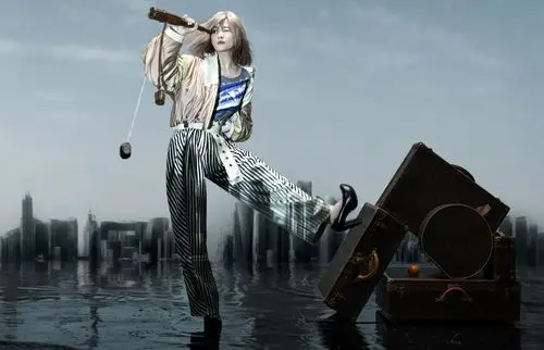 【无字】刘亦菲登上《elle》杂志中国版三月号封面及写真释出 –