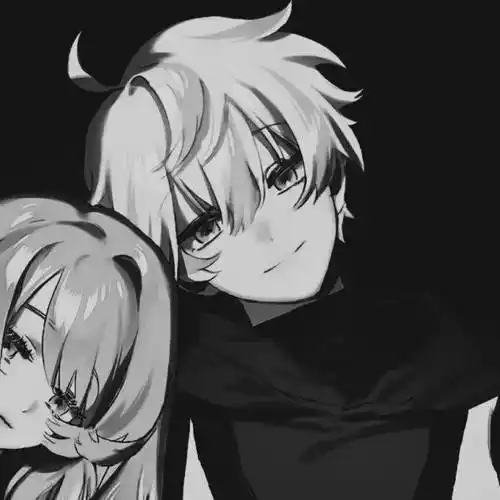 情侣头像黑白系列超酷情侣头像