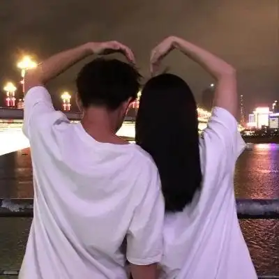 一对两张唯美情侣头像