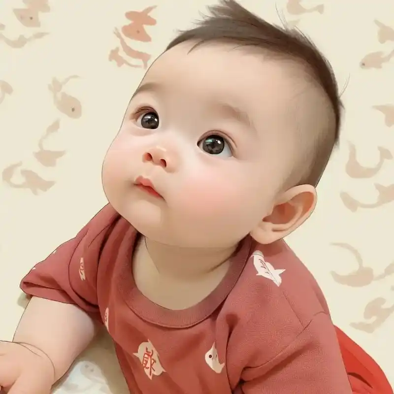 大眼萌娃可爱幼崽头像.备孕和孕妈必备专用头像壁 - 抖音