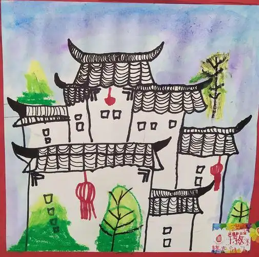 其它 惠画堂双水校区儿童班《古色古香》 写美篇徽派建筑又称徽州建筑