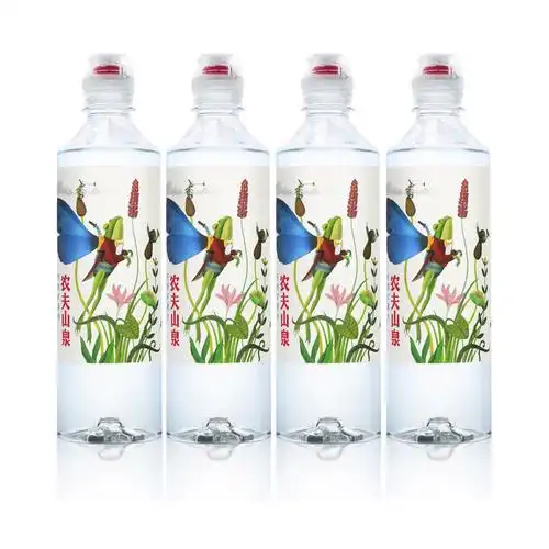 农夫山泉 学生水运动盖 矿泉水 535ml*4瓶多省包邮