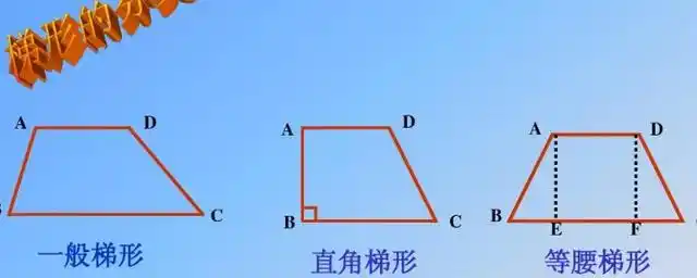 梯形的种类有几种?