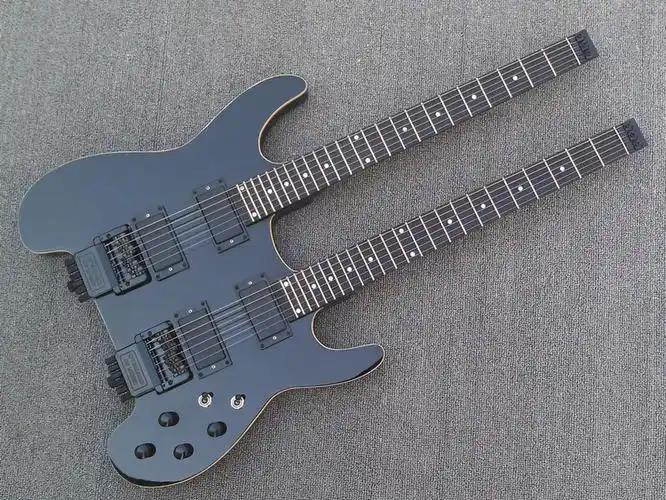 beyond黄贯中款 steinberger 斯坦伯格款式 双头无头24品电吉他