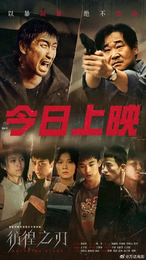 电影彷徨之刃今日上映