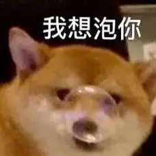 污污的表情包:脑子里净装这个了!