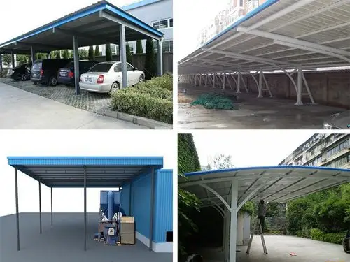 厂家定制 钢构车棚 钢结构雨棚 彩钢大棚 钢构遮阳棚 户外大棚