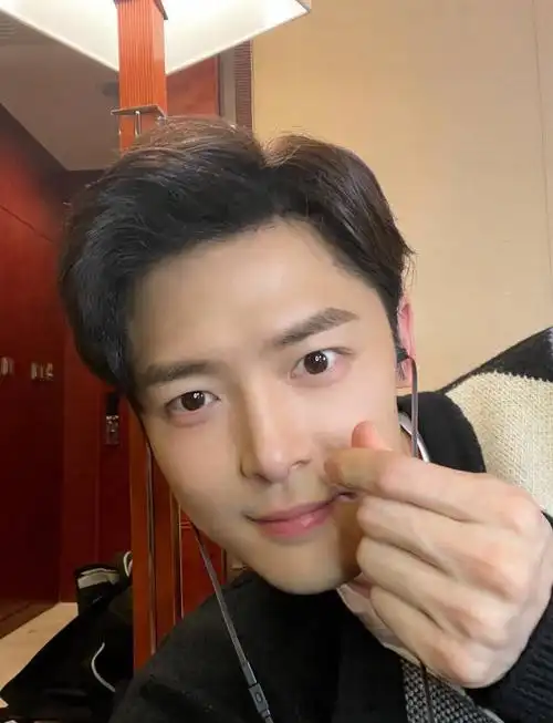 30号付辛博直播的自拍 比他微博发的正常多了