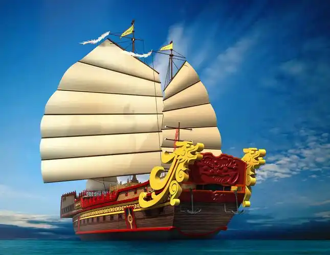 古代帆船 壁纸 最好是像海贼王那种 急需