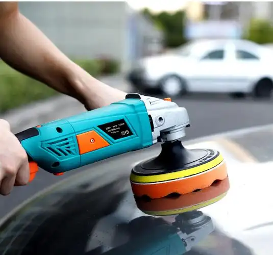 汽车抛光机打蜡机车用小型220v封釉美容工具汽车打蜡抛光划痕修复