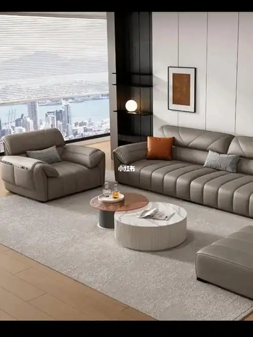 性价比超高纳帕皮沙发客厅高格调秘诀客
