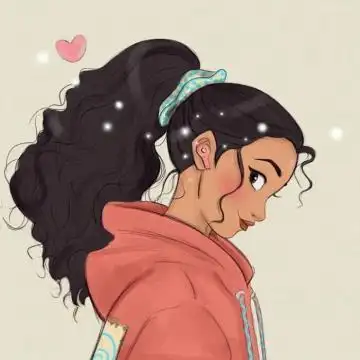 2021最新手绘迪士尼公主现代头像