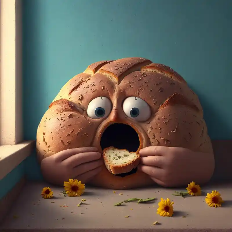 面包吃面包#ai绘画# #头像