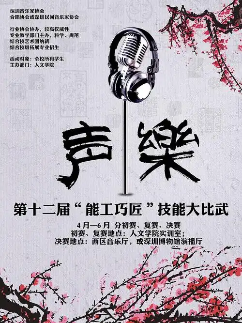 技能大比武海报设计