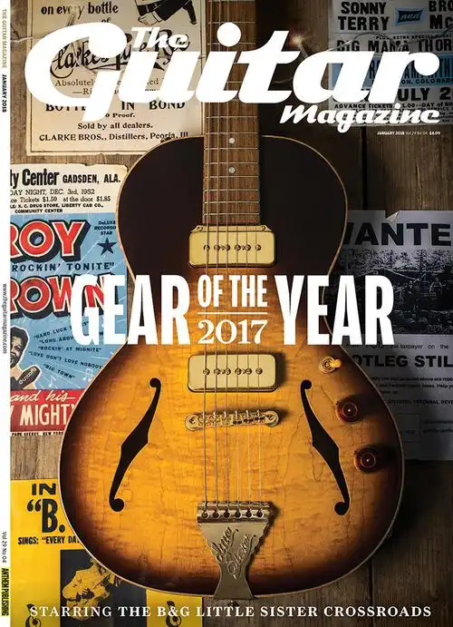 优秀排版杂志theguitarmagazine封面设计